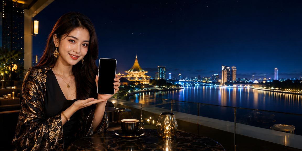 Pemain dari Kuching mengakses meja poker rm1500 melalui telefon pintar